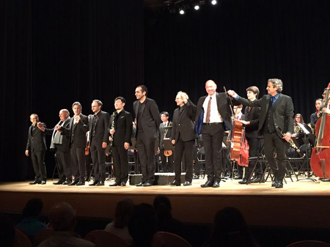 Soloistes of the Gala Concert of the third edition of the Jacques Lancelot International Clarinet Competition