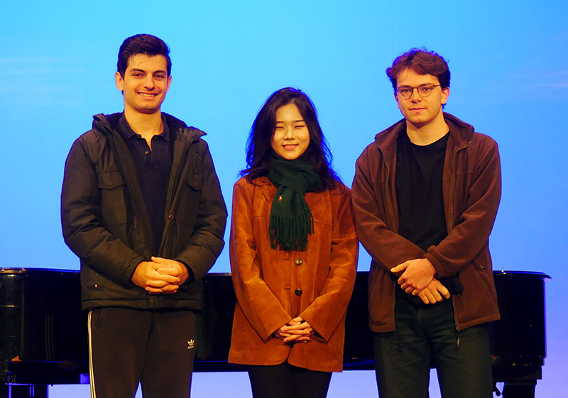 Finalistes du 7me Concours International de Clarinette Jacques Lancelot